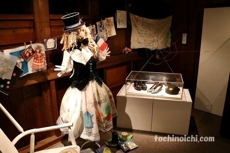 栃木市・蔵の街美術館の田村セツコ展で展示されたおしゃれな作品色々