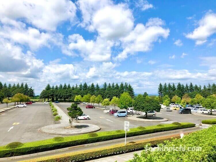 小山総合公園（県南公園）の駐車場