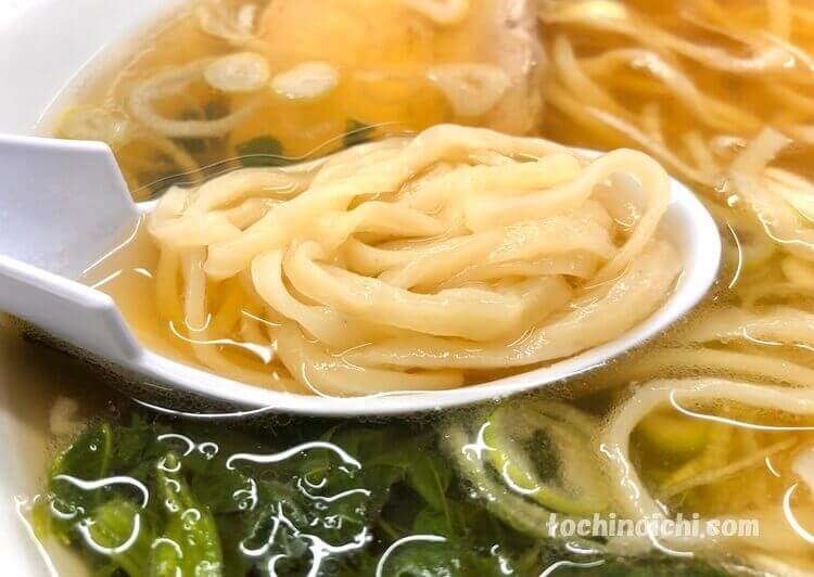 佐野ラーメンの名店 田村屋の麺とスープ